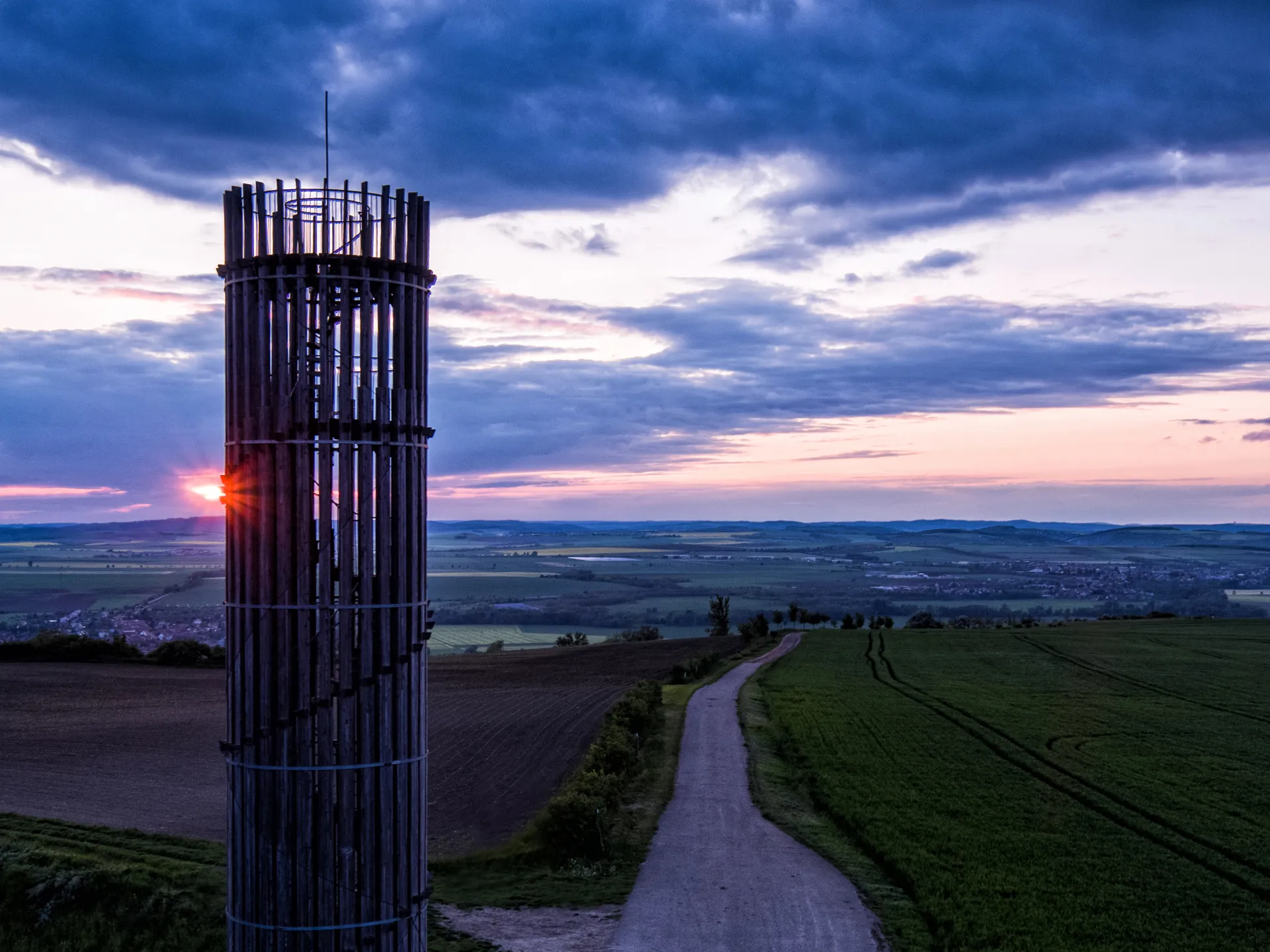 Akazienturm Výhon als Aussichtsturm