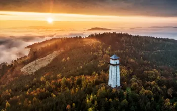 Aussichtsturm Klucanina bei Tišnov