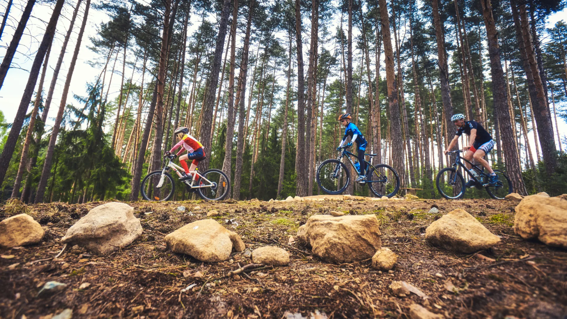 Mit dem Fahrrad auf den Boskovice-Trails