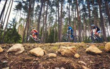 Mit dem Fahrrad auf den Boskovice-Trails