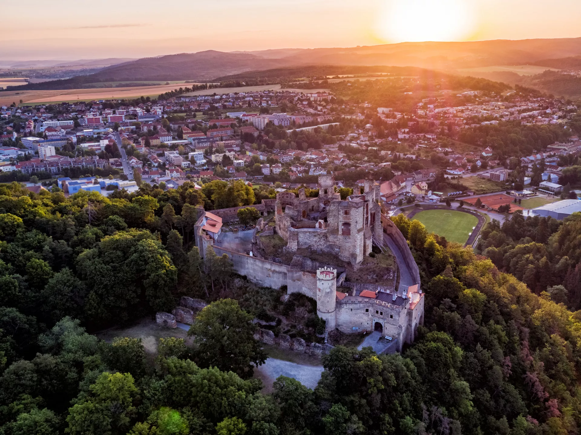 Boskovice durch jüdische Kultur und Empire geprägt