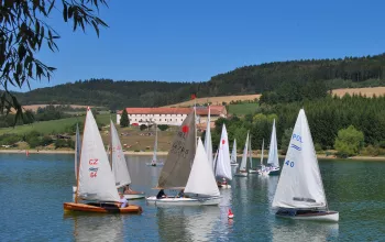 Ein erfrischender Ausflug zum Stausee Křetínka