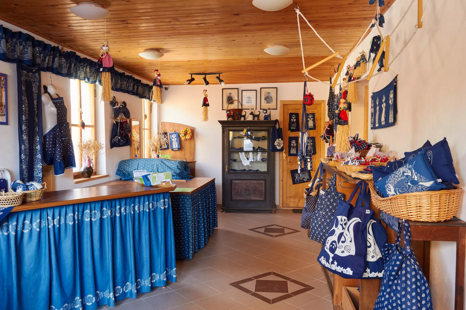 Blaupausenproduktion – Werkstatt und Museum in Olešnice