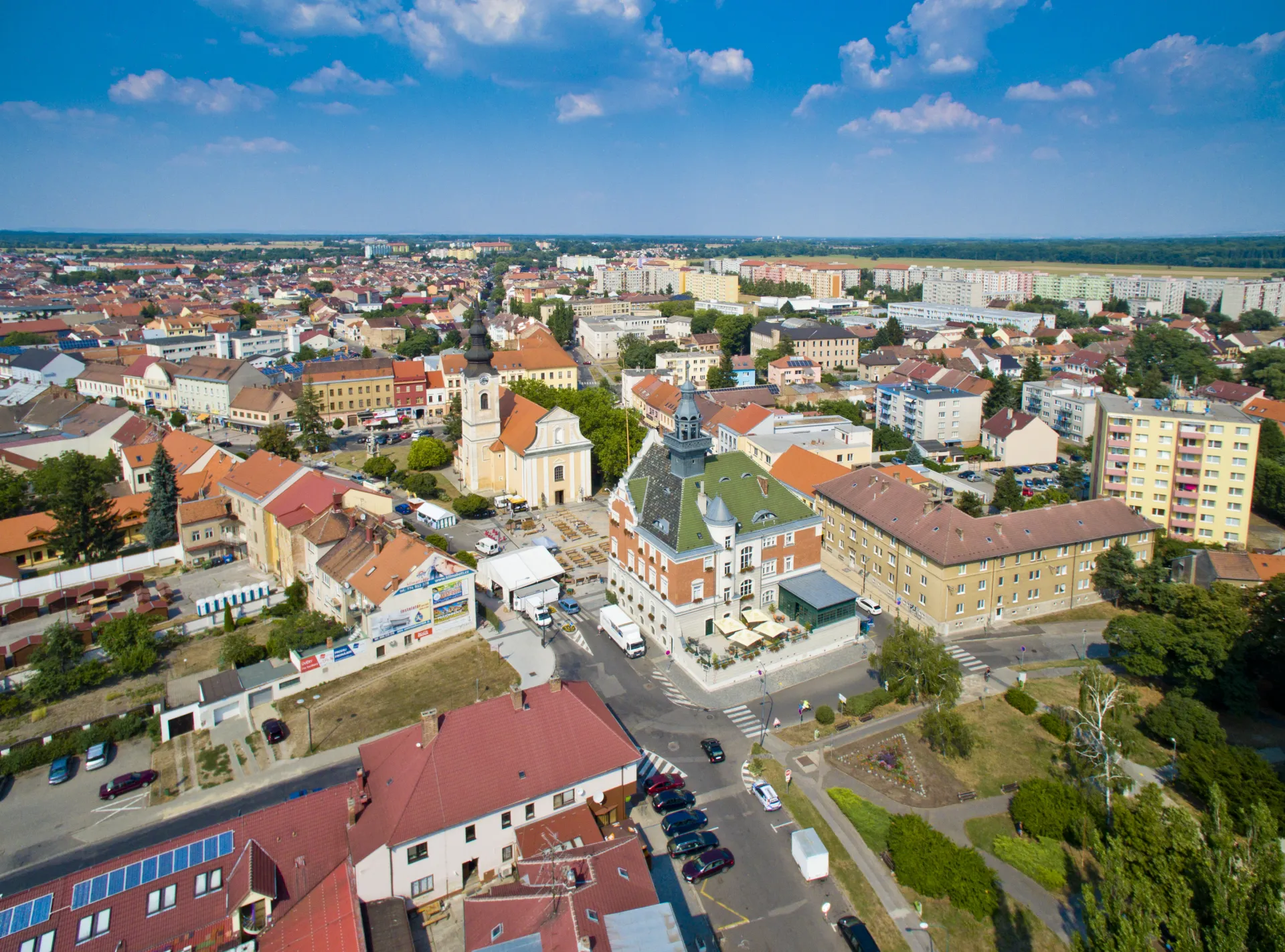 Die Stadt Hodonín