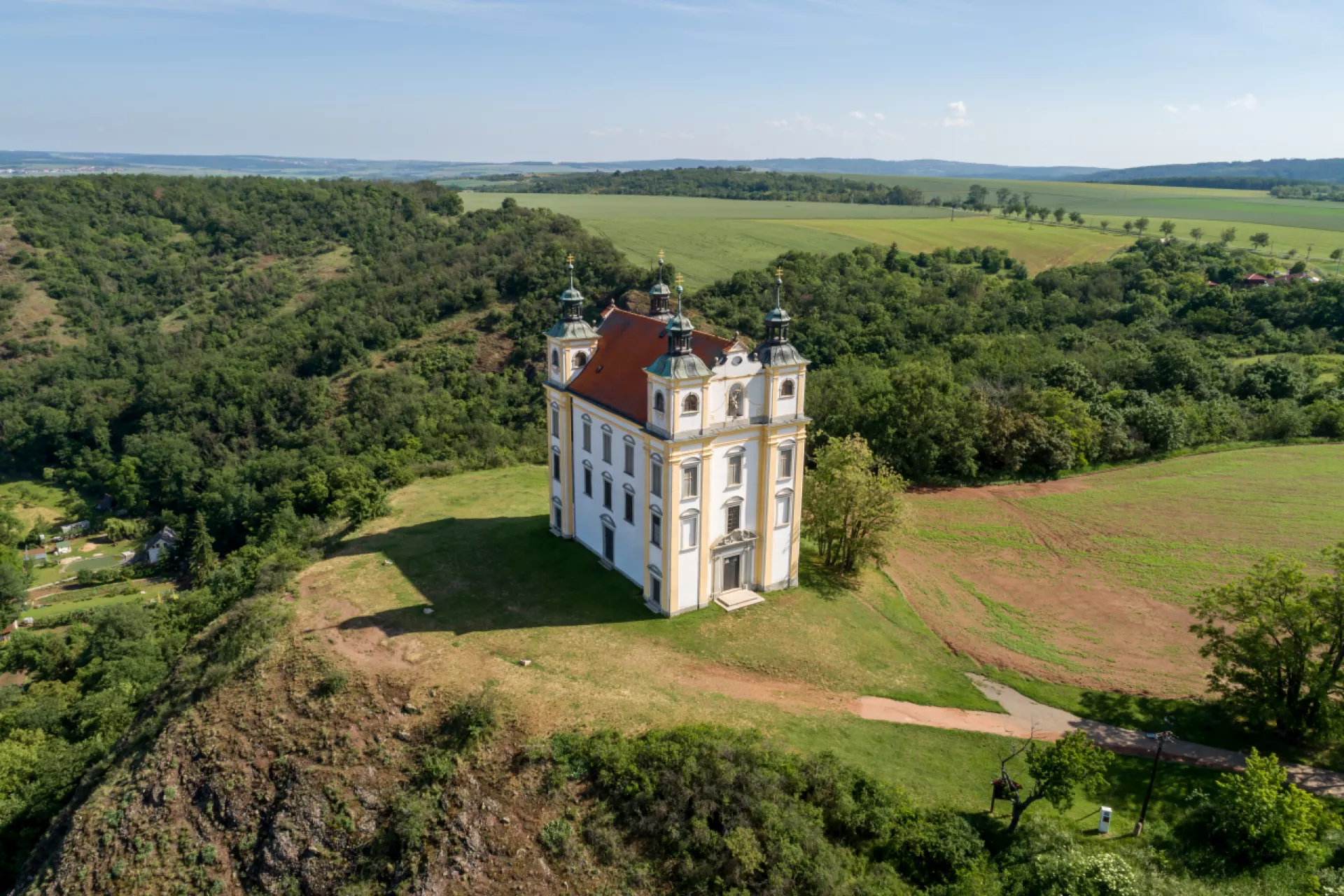 Die Landschaft um Krumlov– voller Romantik